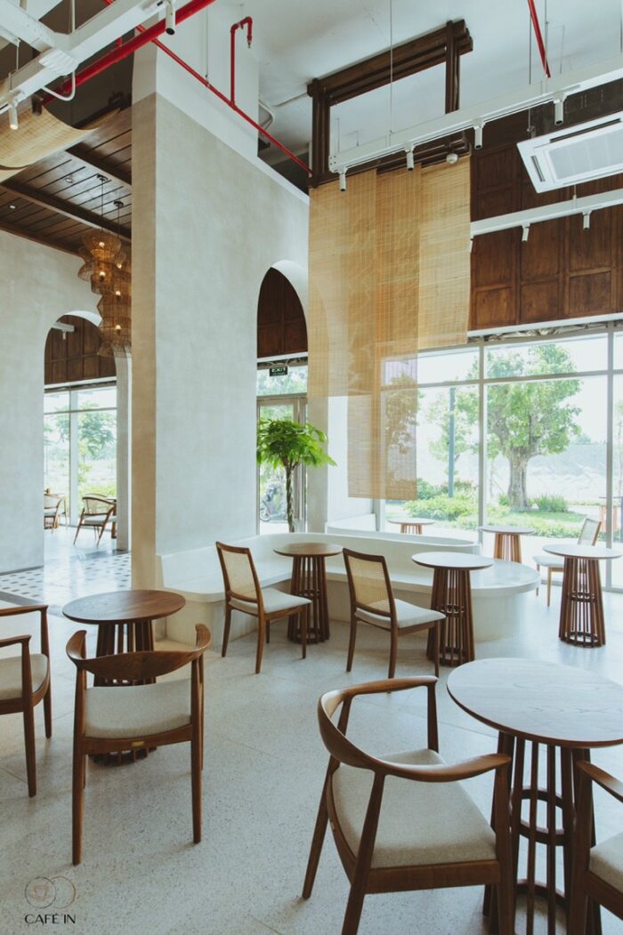 Thiết kế quán cafe 145m2 phong cách hiện đại – Empire City, TPHCM(4)